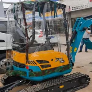 굴착기 커버 타워크레인 방수커버 크레인 캐노피 창문