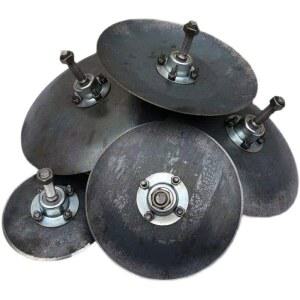 배토기 바퀴 멀칭기 논갈이 20cm 회전식 구멍 20 72 원판쟁기 밭갈이