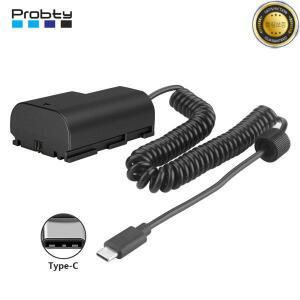 Type-C ~ LP-E6NH Canon R5 C R6 R7 5D IIIIIIV 6D II 7D 60Da70D 80D용 더미 배터리 코일 전원 케이블