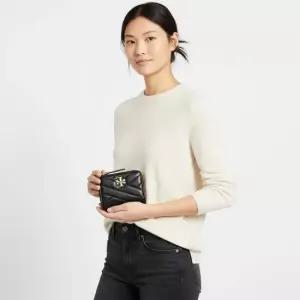 153121 001 키라 쉐브론 바이폴드 지퍼 반지갑