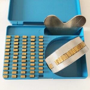 자동 실링 기계 활자 밀봉기 900 필름 유통기한 FR770 제조년도 영문