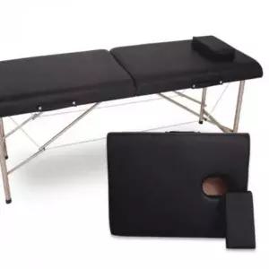 마사지베드 접이식 휴대용 알루미늄 다리 베개 받침대 포함