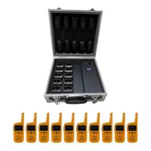 모토로라 디지털 생활무전기 모토로라 골드무전기 10대+10구 충전가방