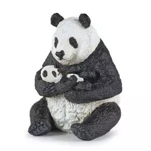 엄마아기 팬더 모형 만3세 장난감 선물 모형완구 유아용장난감