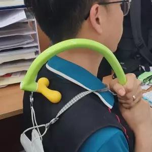 어깨 안마기 지압봉 등 갈고리