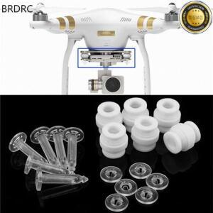 DJI 팬텀 3 FPV 표준 전문 고급 짐벌 드론 충격 흡수 댐핑 고무 공 및 낙하 방지 핀 키트