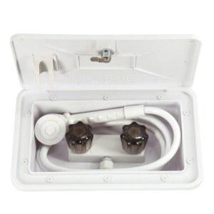 카라반 캠핑카 외부 캠핑 SW 청소 외장 샤워기 테이블 욕실분사기 온수 냉 스프레이