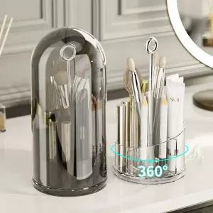 아크릴 메이크업 브러쉬 수납 화장대 용기