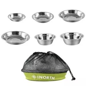 캠핑그릇 키친아트 캠핑 식기세트 스텐 접시 그릇세트 25p 캠핑그릇세트