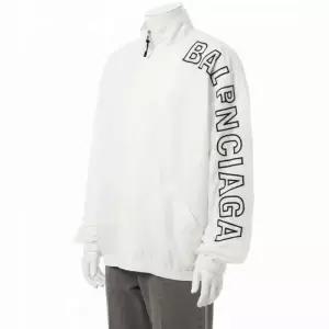 발렌시아가 로고 자수 트랙 자켓 트레이닝 바람막이 768920 TNO79 9000