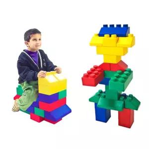 달콤한 초코향 빅블럭 어린이집 블록 블럭놀이 창의블럭