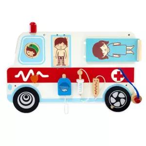 아이방 대형 벽걸이 구급차 놀이완구 조립블록 유아완구 블럭