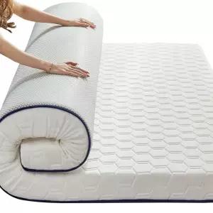 매트리스 라텍스 접이식 휴대 바닥 토퍼 침대 쿠션 기숙사 수면