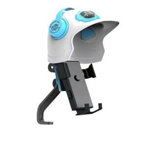 오토바이 휴대폰 거치대 헬멧 스탠드 소형 햇빛가리개 차단 자외선 우산 방수