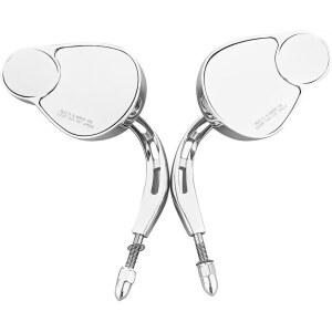 랭푸 할리데이비슨용 크롬 rrors Split 할리 투어링 vision 후사경 바이크