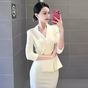 정장 피부과 성형외과 유니폼 코디네이터 병원 상담실장 실장 데스크 근무복