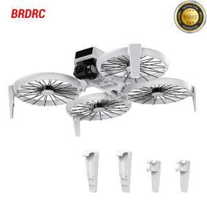 DJI 플립 드론 확장용 BRDRC TPU 랜딩 기어 4CM 퀵 릴리스 강화 다리 키트 피트 보호대 액세서리