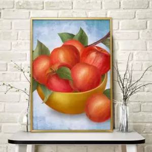 사과그림 액자 A3 2APP2 풍수그림 돈들어오는 풍수그림