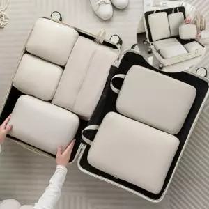 런칭기념 런칭기념 여행용 압축파우치 6종세트 압축팩 방수파우치 캐리어 이너백 수납가방 5COLOR