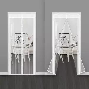 방풍비닐 방문용(90x210cm)/우풍차단 방풍막 현관외풍