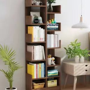 벽선반 북선반 스탠딩 수납 서재 지그재그 인테리어 장식대 철제