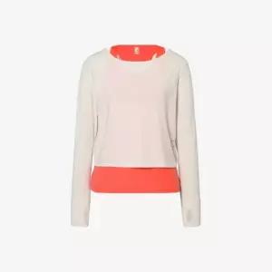 M 휠라긴팔티 KQC FS253RL02F004-290 UV 레이어드 긴팔티