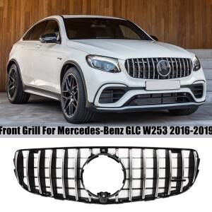 메르세데스 벤츠 GLC W253 2016 GT AMG 레이싱 스타일 그릴, 프론트 범퍼 라디에이터 교체 부품