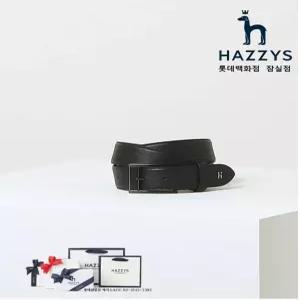 헤지스 ACC 선물포장HJBE3E331BK블랙 단색 소가죽 남성벨트 HJBE3F331BKJN