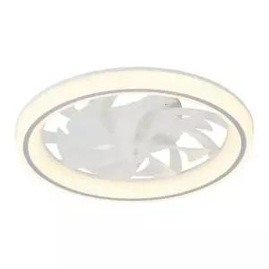 실링팬 LED 천장 조명 무소음 우드 천장팬 안방 써큐라이트