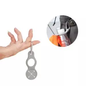 6개 1개 실리콘 생수병 홀더 휴대용 물병 고리 등산 운동 산책