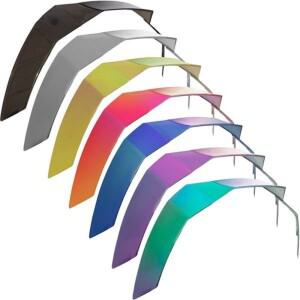 Airflite 바이크 오토바이 헬멧 뚜껑용 아이콘 리어 스포일러