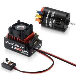 HOBBYWING QuicRun 10BL120 G2 센서드 브러시리스 120A ESC 1/10 RC 전동 무선 조종 모델 자동차 버기 드리