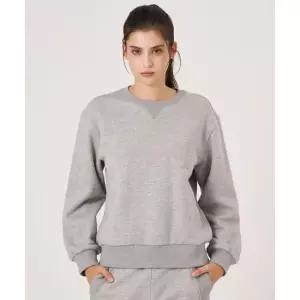 스파이더 SPYDER 여성 기모 레터링 맨투맨 SPKWCNRL357WMGR 467586