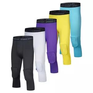 보호대바지 스포츠 무릎패드 보호대 컴프레션 7부 타이즈 하의 축구 농구 헬스 운동복