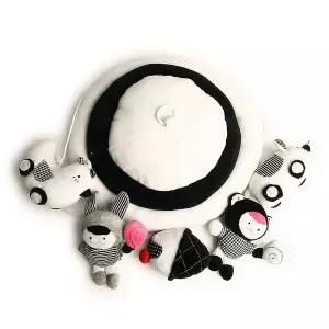 오르골모빌 신생아 요정 오르골흑백모빌 딸랑이 출산선물