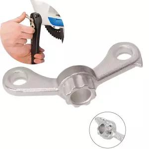 호환  자전거 크랭크 제거 도구 경량 자전거 크랭크셋 크랭크 암 휠 렌치 수리 풀러 설치 및 제거