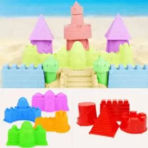 모래 모래놀이 캐슬 성 찍기틀 모양틀 클레이 4p-