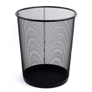 원형수납함 원형 철망바스켓 대형 철제 바구니 수납 정리 휴지통