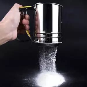 스텐채반 베이킹용 스테인레스 채반 가루 밀가루 스텐 이중채반