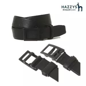 헤지스 ACC 선물포장 HJBE3E855.BK 블랙 버클장식 소가죽 자동벨트 HJBE1F855BKJN