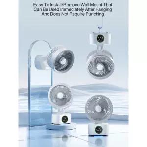 스마트 USB 가정용 공기 순환 팬 야외 데스크탑 쉐이킹 냉각 사무실 기숙사 학생 휴대용 자동 테이블