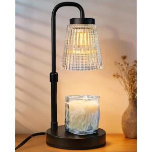 타이머가 있는 반반다 조절식 캔들 워머 램프: 생일 발렌타인 갤런틴 가정용 선물 하우스 워밍업 새로운 홈 데코 - 병 캔들용 왁스 멜트