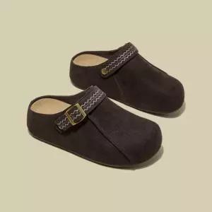 셉띠엠브레 단화 통굽 여성슬리퍼 슈즈 슬리퍼빈티지 백팩 속굽 소가죽 UNO5