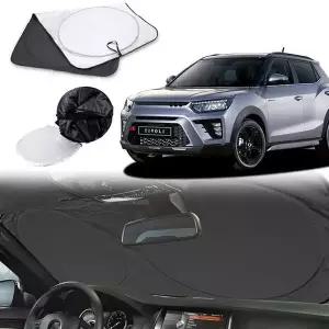 자동차 WKT495L1 앞유리 커버 더뉴티볼리 차량용 햇빛가리개 자외선 차단 햇볕 가림막