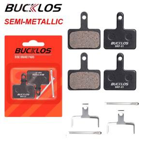 BUCKLOS 자전거 디스크 브레이크 패드 Shimano B01S/B03S/B05S-RX MTB 세미 금속 내구성 유압 부품