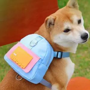 애견가방 하네스 유치원 강아지 리드줄 가방 백팩 산책 PP-907