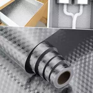 은박 시트지 주방 조리대 오염 방수 시트지 방지 인테리어 테이블 접착식 벽면 벽지 데코 무늬 패턴 가구