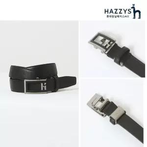헤지스 ACC 선물포장HJBE2F775BK블랙 버클장식 소가죽 자동벨트 HJBE2E775BKJN