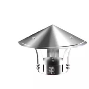 스텐연통 삿갓 벽난로 화목난로연통 부자재 화목 펠렛 위해 역풍방지기