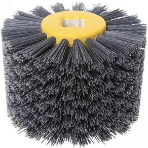 나무 가구 바닥 연마용 SIGI 나일론 드로잉 휠 드럼 번싱 브러시 120X100mm 320 그릿 1팩